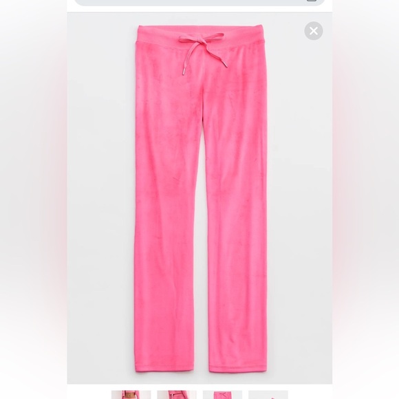 Aerie Dreamy Velour Low Rise Pant - Picture 5 of 6